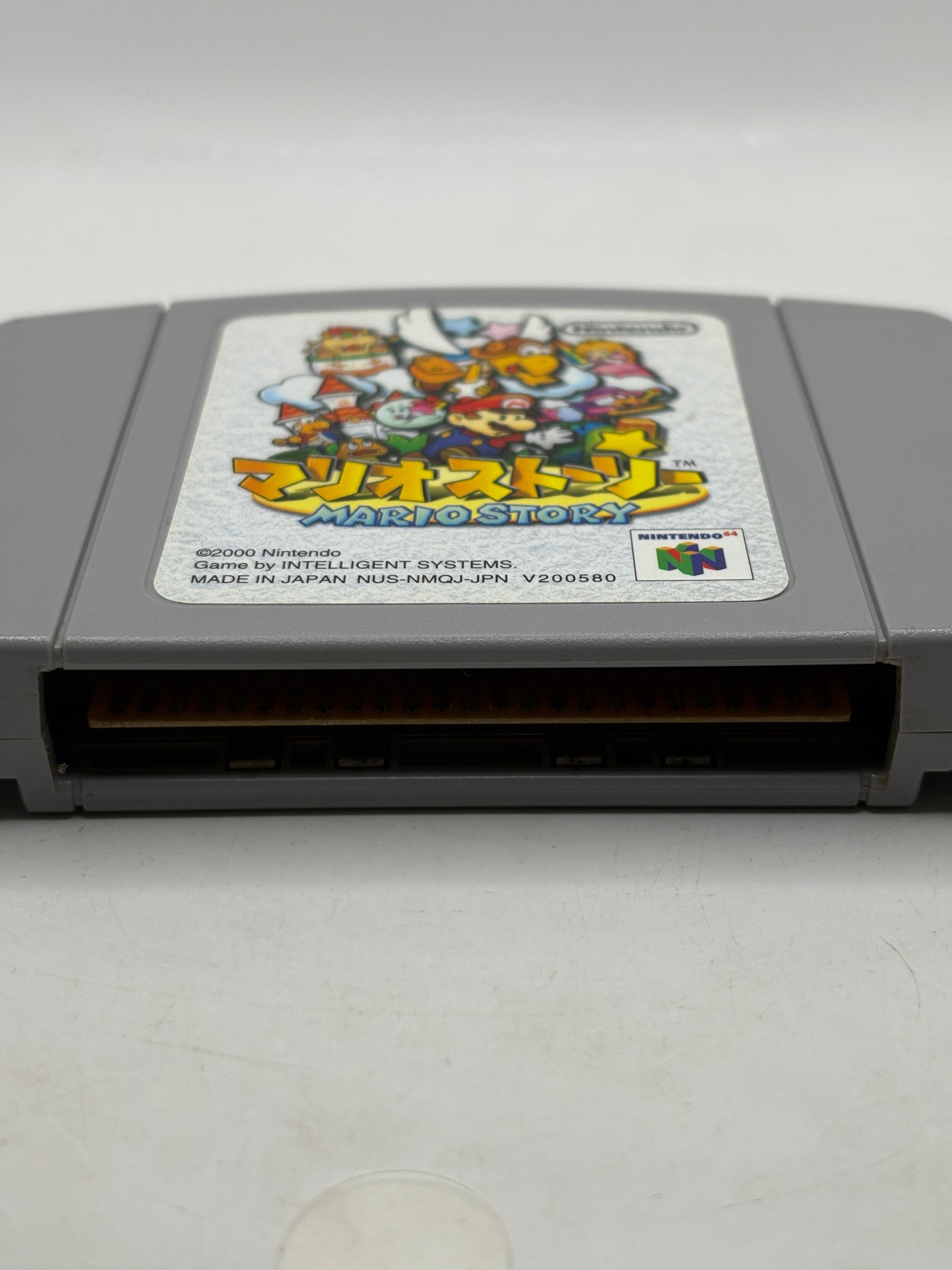 Nintendo 64 Video Game Cartridge Japanese Mario Story FRENLY BRICKS - Open 7 Days