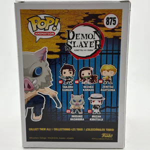 Funko POP! Animation Demon Slayer #875 Inosuke Hashibira Flocked SE FRENLY BRICKS - Open 7 Days