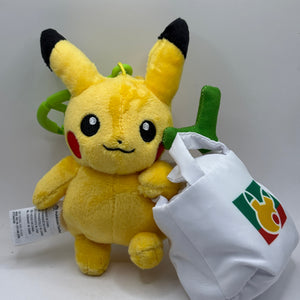 Pokemon Center Plush - Pikachu Pikapika Mart Eco Bag Plush Japan Exclusive FRENLY BRICKS - Open 7 Days