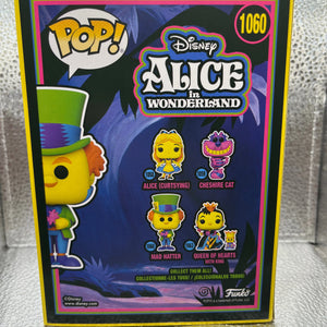 Funko POP Disney - Mad Hatter (Blacklight Edition) #1060 FRENLY BRICKS - Open 7 Days