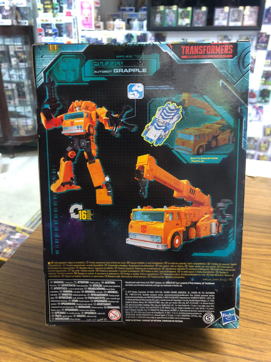 Transformers Earthrise GRAPPLE War for Cybertron Voyager Class WFC-E10 Figure FRENLY BRICKS - Open 7 Days