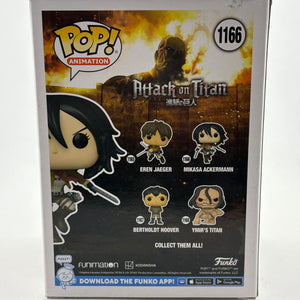 Funko POP! Animation Attack on Titan #1166 Mikasa Ackermann Vinyl Figure FRENLY BRICKS - Open 7 Days