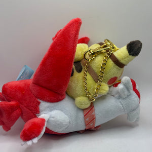 Pokemon Center Limtied Pikachu Riding On Latias Plush Mascot Keychain FRENLY BRICKS - Open 7 Days