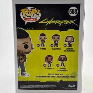 Funko POP! Games Cyberpunk 2077 #588 V-Male Glow Special Edition FRENLY BRICKS - Open 7 Days