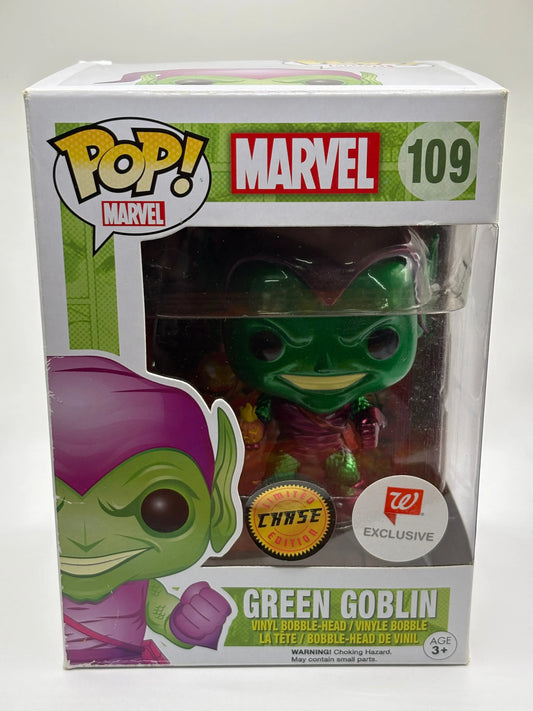 Funko POP! Marvel #109 Green Goblin Limited Chase Walgreens Exclusive FRENLY BRICKS - Open 7 Days