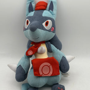 Pokemon Center Original Plush Doll Stuffed toy Cafe Mix Lucario Anime 8.6 FRENLY BRICKS - Open 7 Days