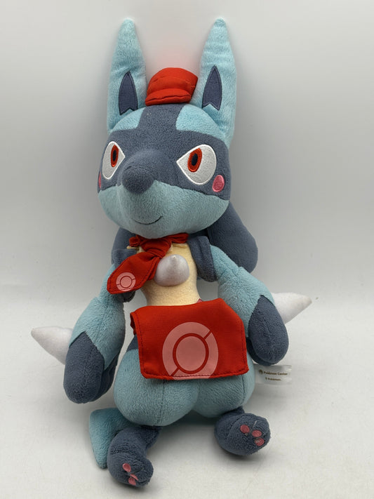 Pokemon Center Original Plush Doll Stuffed toy Cafe Mix Lucario Anime 8.6 FRENLY BRICKS - Open 7 Days
