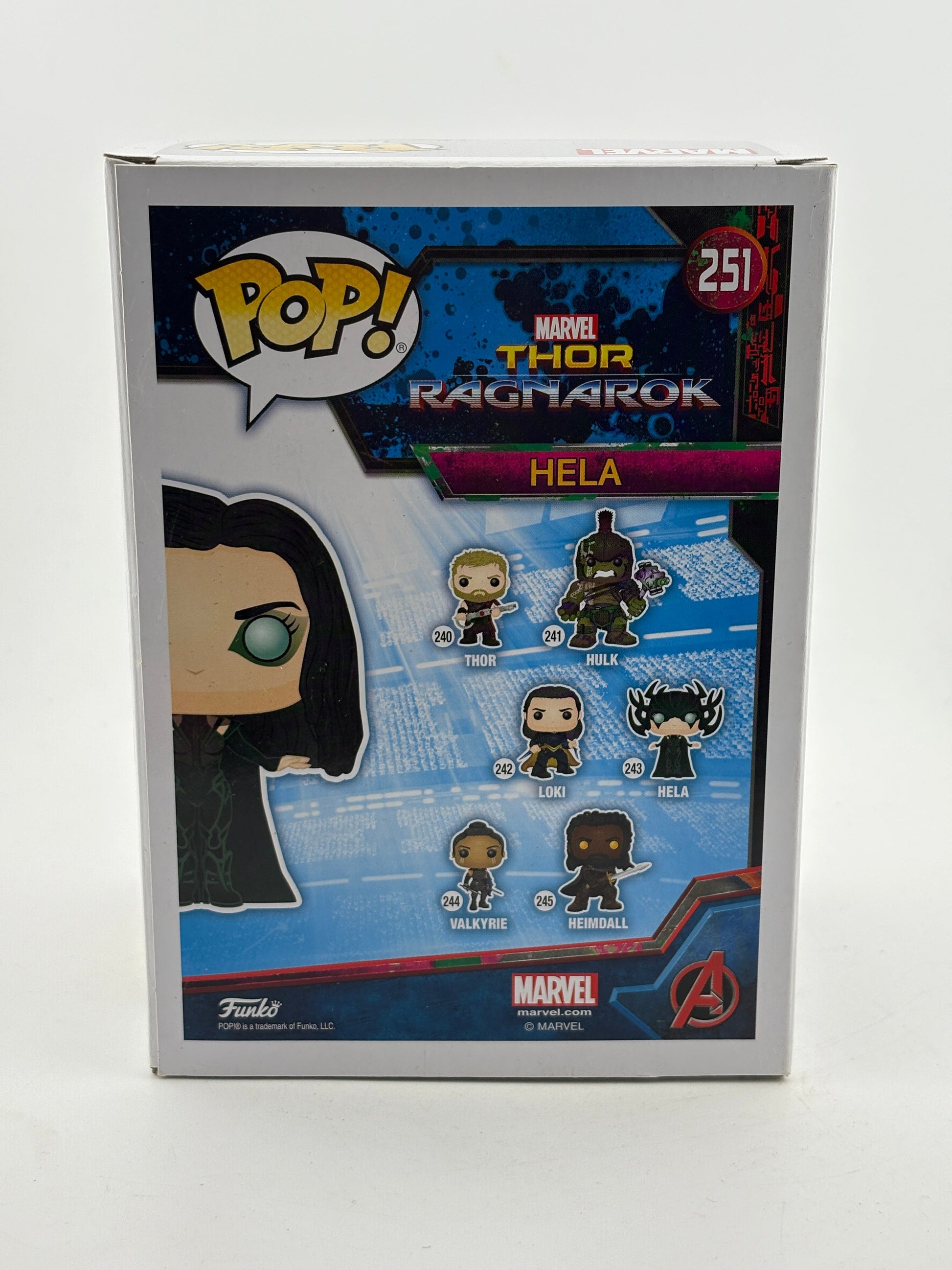 Funko POP! Marvel Thor Ragnarok #251 Hela Vinyl Bobble-Head FRENLY BRICKS - Open 7 Days