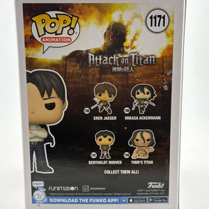 Funko POP! Animation Attack on Titan #1171 Formal Levi Special Edition FRENLY BRICKS - Open 7 Days