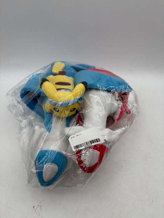 Pokemon Center Fukuoka Latios Latias Pikachu Plush Opening Anniversary Japan NEW FRENLY BRICKS - Open 7 Days