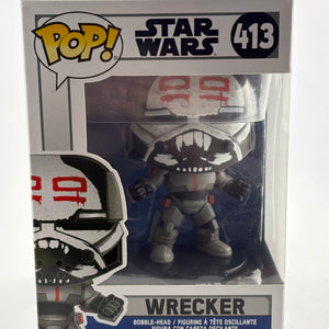 Funko POP! Star Wars #413 Wrecker Bobble-Head FRENLY BRICKS - Open 7 Days