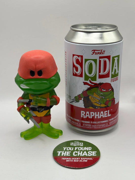 Funko SODA Figure - Teenage Mutant Ninja Turtles Raphael Glow Chase FRENLY BRICKS - Open 7 Days