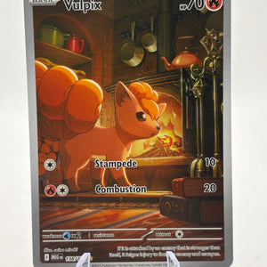 Pokemon TCG Mega Evolution - Vulpix 138/132 Illustration Rare NM FRENLY BRICKS - Open 7 Days