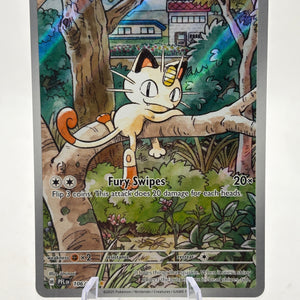 Pokemon TCG Phantasmal Flames - Meowth 106/094 Illustration Rare NM FRENLY BRICKS - Open 7 Days