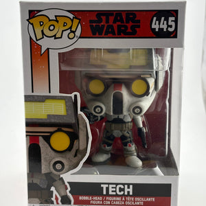 Funko POP! Star Wars #445 Tech Bobble-Head FRENLY BRICKS - Open 7 Days