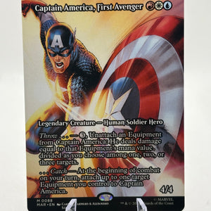 Magic The Gathering Marvel - Captain America, First Avenger 0088 M Non Foil FRENLY BRICKS - Open 7 Days