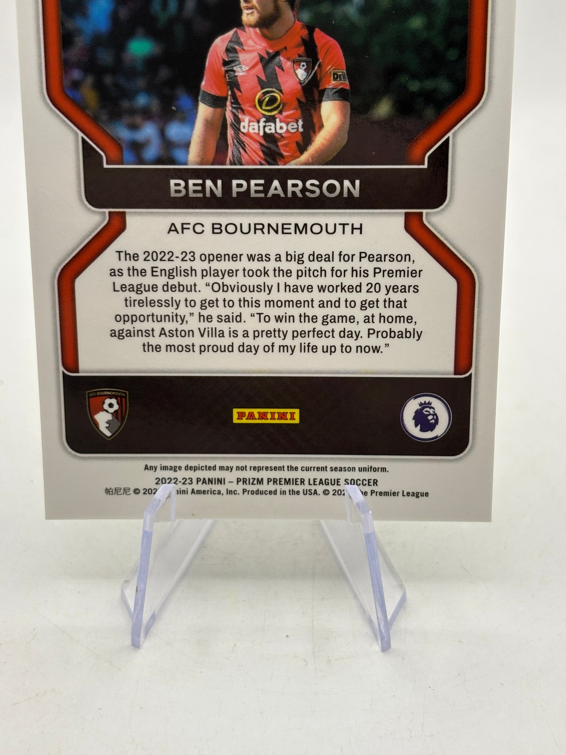 2022-23 Panini Prizm Soccer - Ben Pearson #224 Green Scope /5 FRENLY BRICKS - Open 7 Days