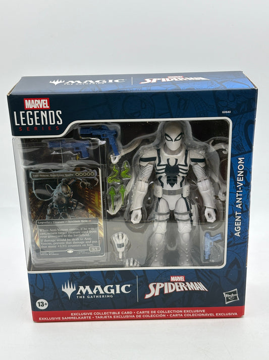 Marvel Legends Series 6” Spider-man Magic The Gathering Agent Anti-Venom Sealed FRENLY BRICKS - Open 7 Days