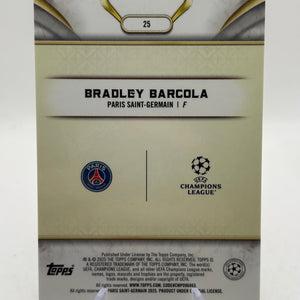 2025 Topps Reverence Champions League - Bradley Barcola #25 /99 FRENLY BRICKS - Open 7 Days