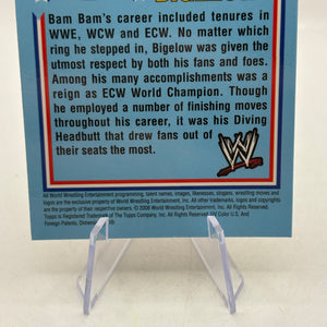 Topps Chrome WWE Heritage #80 Bam Bam Bigelow XFRACTOR FRENLY BRICKS - Open 7 Days
