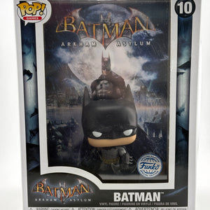 Funko POP! Games Batman Arkham Asylum #10 Batman Special Edition Game Cover FRENLY BRICKS - Open 7 Days