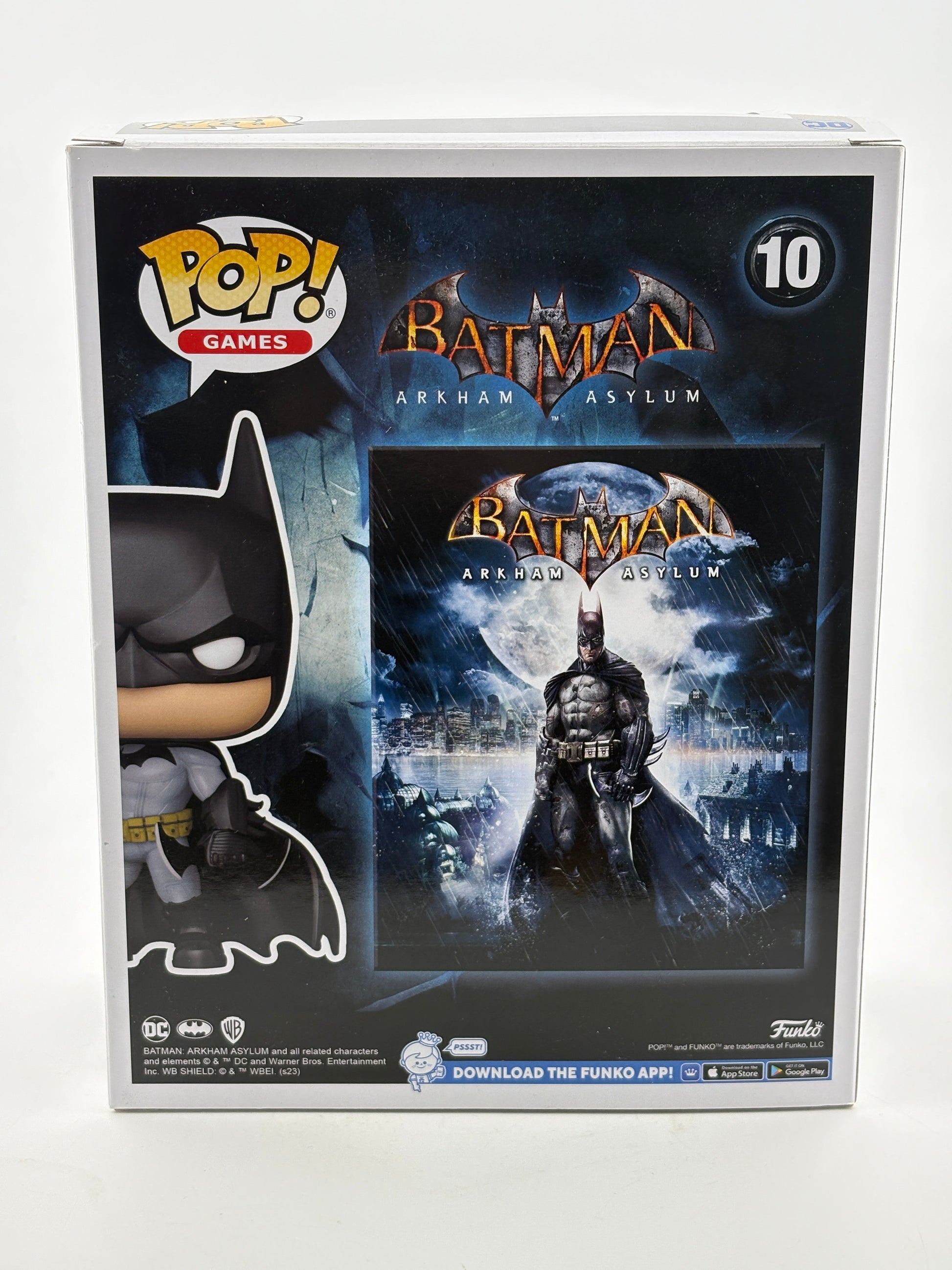 Funko POP! Games Batman Arkham Asylum #10 Batman Special Edition Game Cover FRENLY BRICKS - Open 7 Days