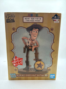 Toy Story with happy friends Woody Figure Ichiban Kuji Last One Sepia ver. Used
