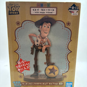 Toy Story with happy friends Woody Figure Ichiban Kuji Last One Sepia ver. Used FRENLY BRICKS - Open 7 Days