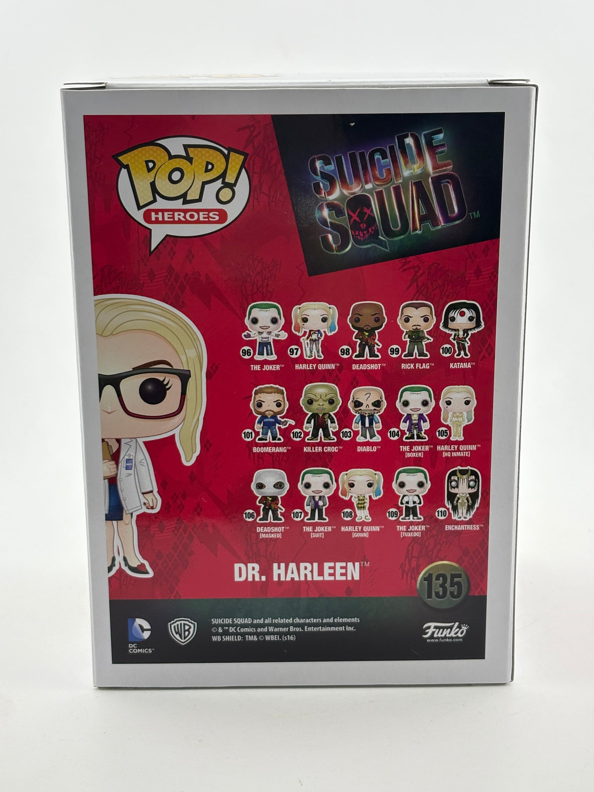 Funko POP! Heroes Suicide Squad #135 Dr. Harleen Walmart Exclusive FRENLY BRICKS - Open 7 Days