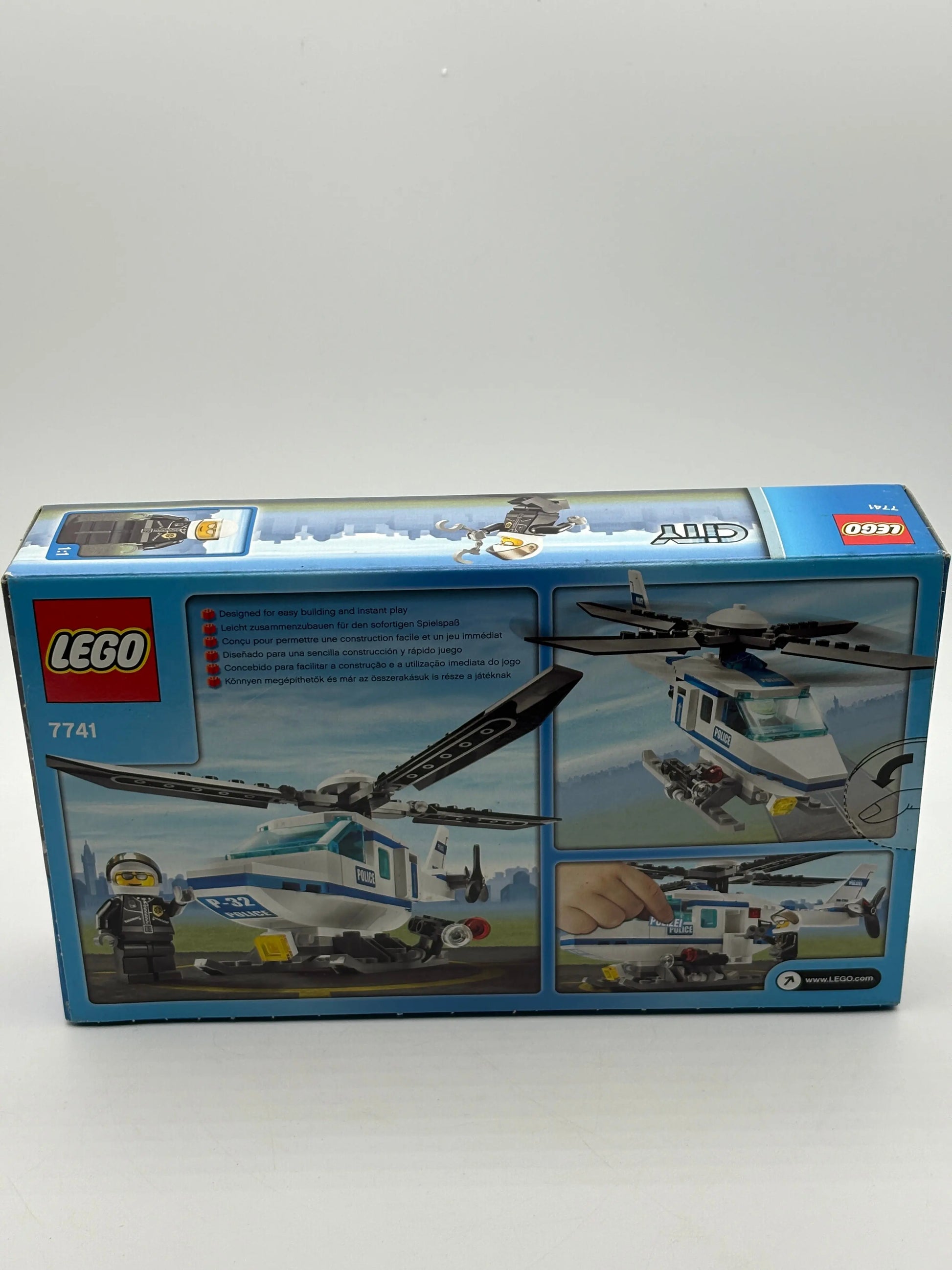 LEGO City #7741 Police Helicopter Brand New in Box Sealed FRENLY BRICKS - Open 7 Days