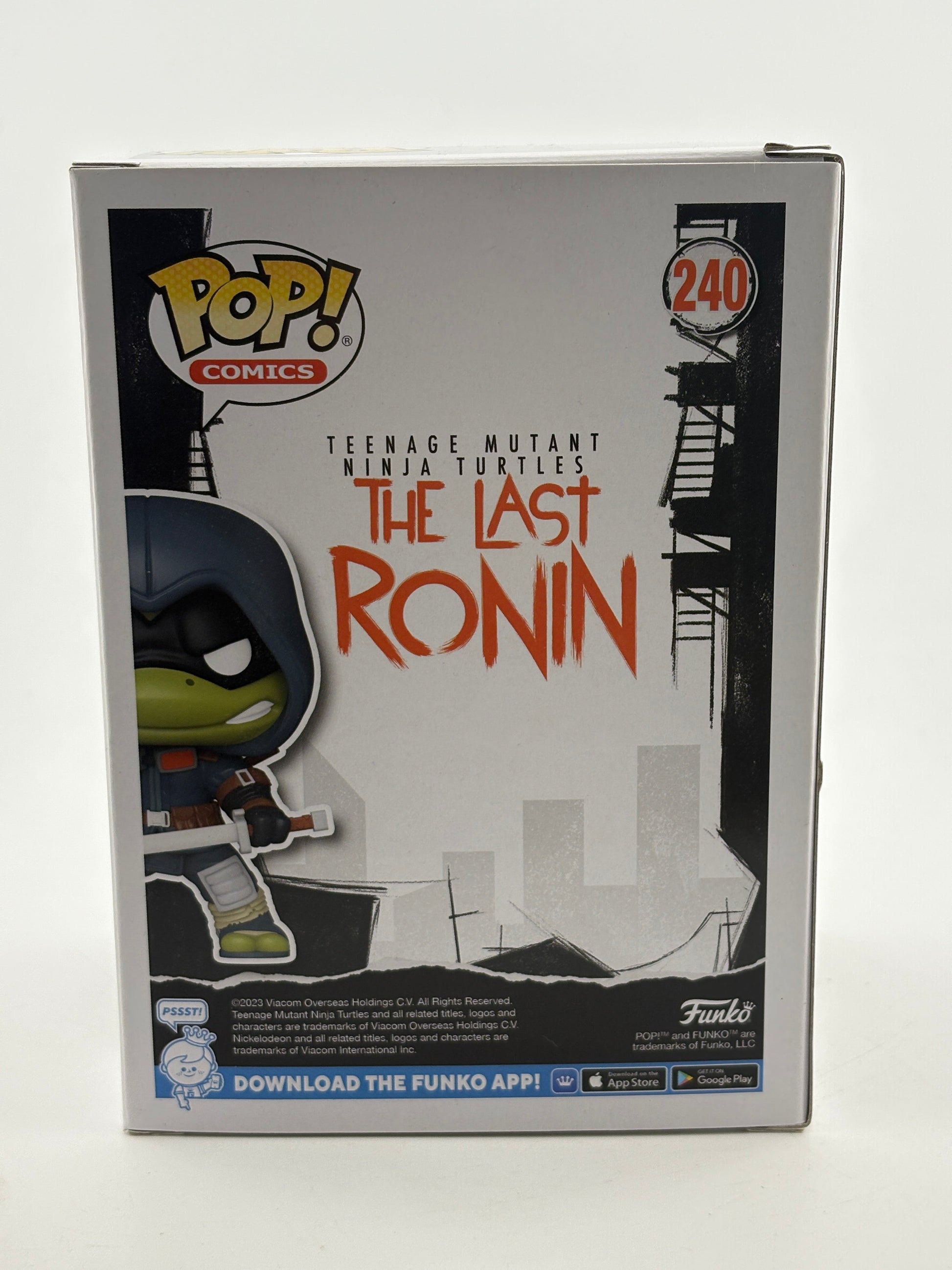 Funko POP! Comics The Last Ronin #240 The Last Ronin Special Edition FRENLY BRICKS - Open 7 Days