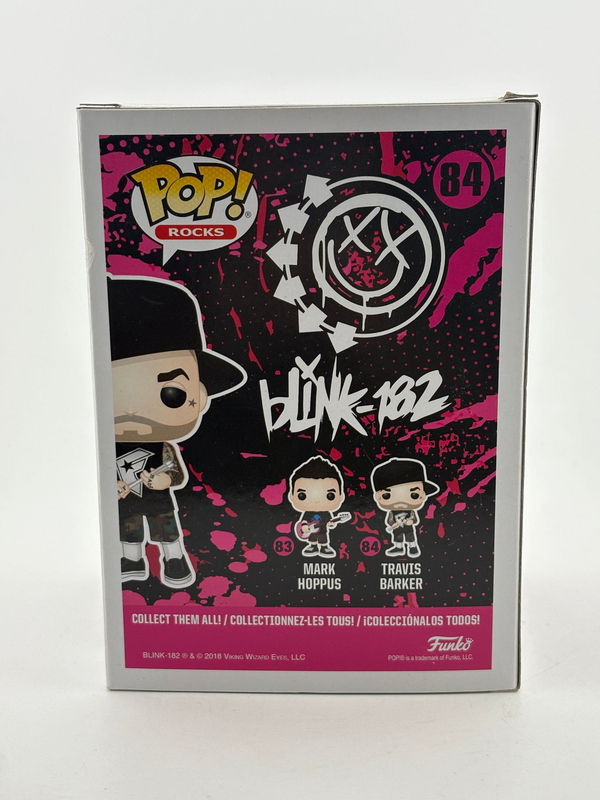 Funko POP! Rocks Blink-182 #84 Travis Barker Vinyl Figure FRENLY BRICKS - Open 7 Days