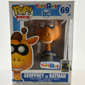 Funko POP! Ad Icons Toys R Us x DC #69 Geoffrey as Batman Canada Exclusive FRENLY BRICKS - Open 7 Days