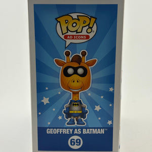 Funko POP! Ad Icons Toys R Us x DC #69 Geoffrey as Batman Canada Exclusive FRENLY BRICKS - Open 7 Days