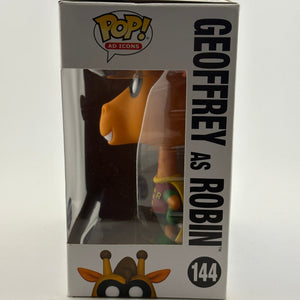 Funko POP! Ad Icons Toys R Us x DC #144 Geoffrey as Robin Canada Exclusive FRENLY BRICKS - Open 7 Days