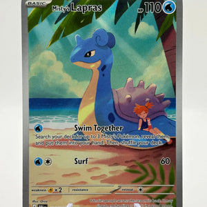 Pokemon TCG Destined Rivals - Mistys Lapras #194/182 Art Rare NM FRENLY BRICKS - Open 7 Days