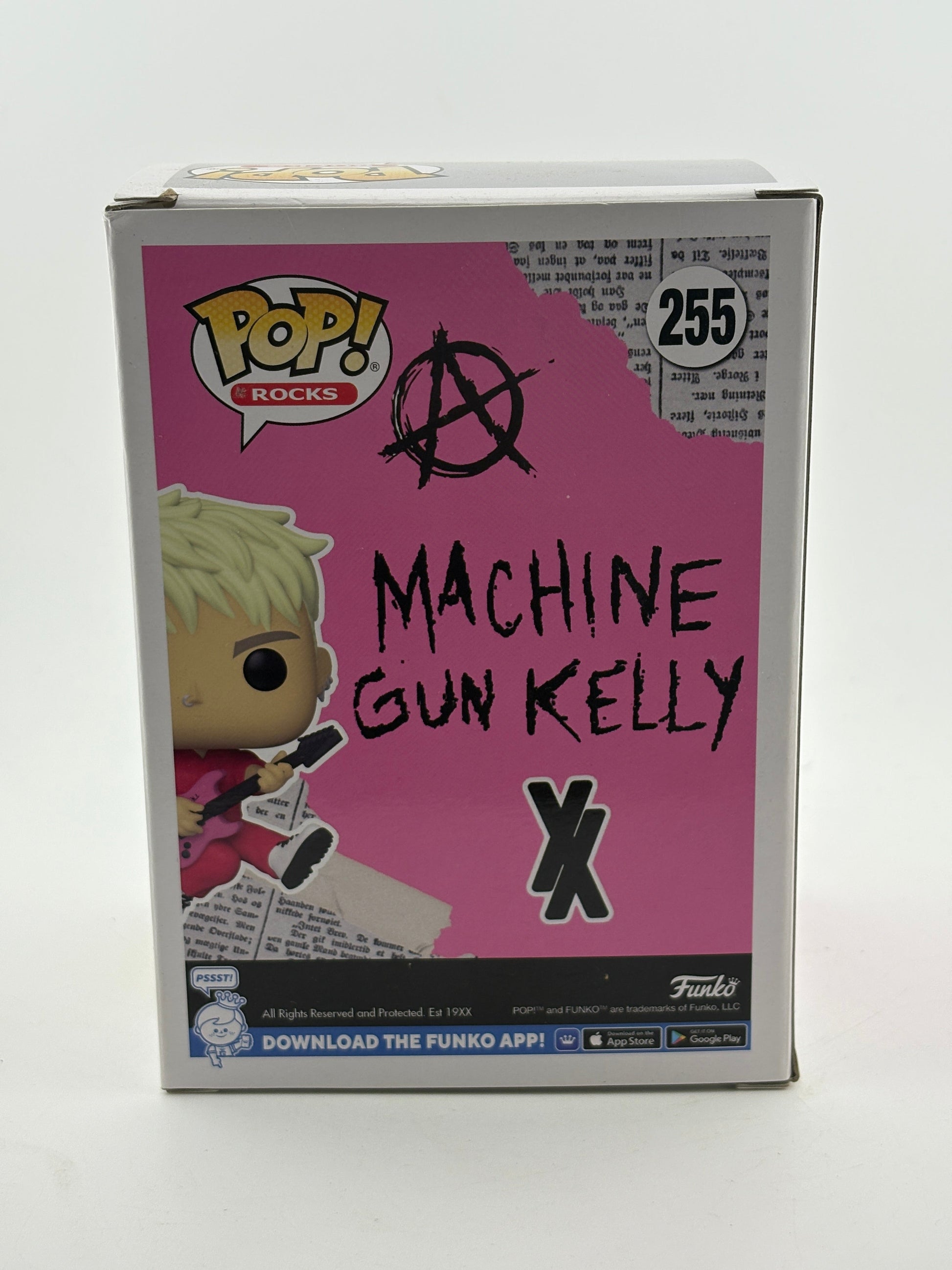 Funko POP! Rocks Machine Gun Kelly #255 Machine Gun Kelly Vinyl Figure FRENLY BRICKS - Open 7 Days