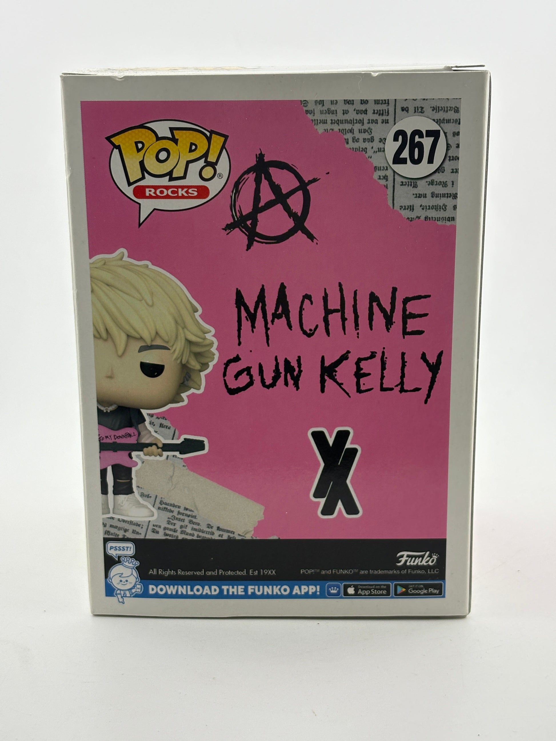 Funko POP! Rocks Machine Gun Kelly #267 Machine Gun Kelly Vinyl Figure FRENLY BRICKS - Open 7 Days