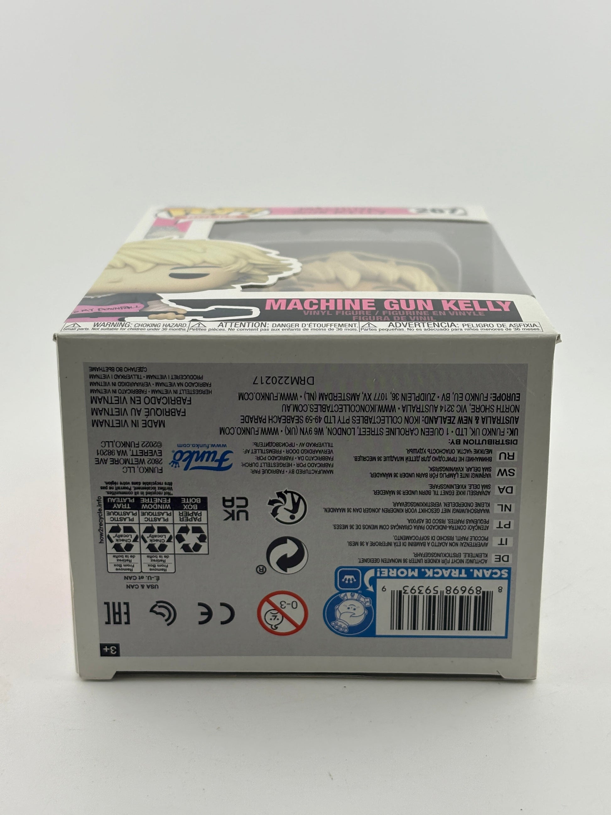 Funko POP! Rocks Machine Gun Kelly #267 Machine Gun Kelly Vinyl Figure FRENLY BRICKS - Open 7 Days