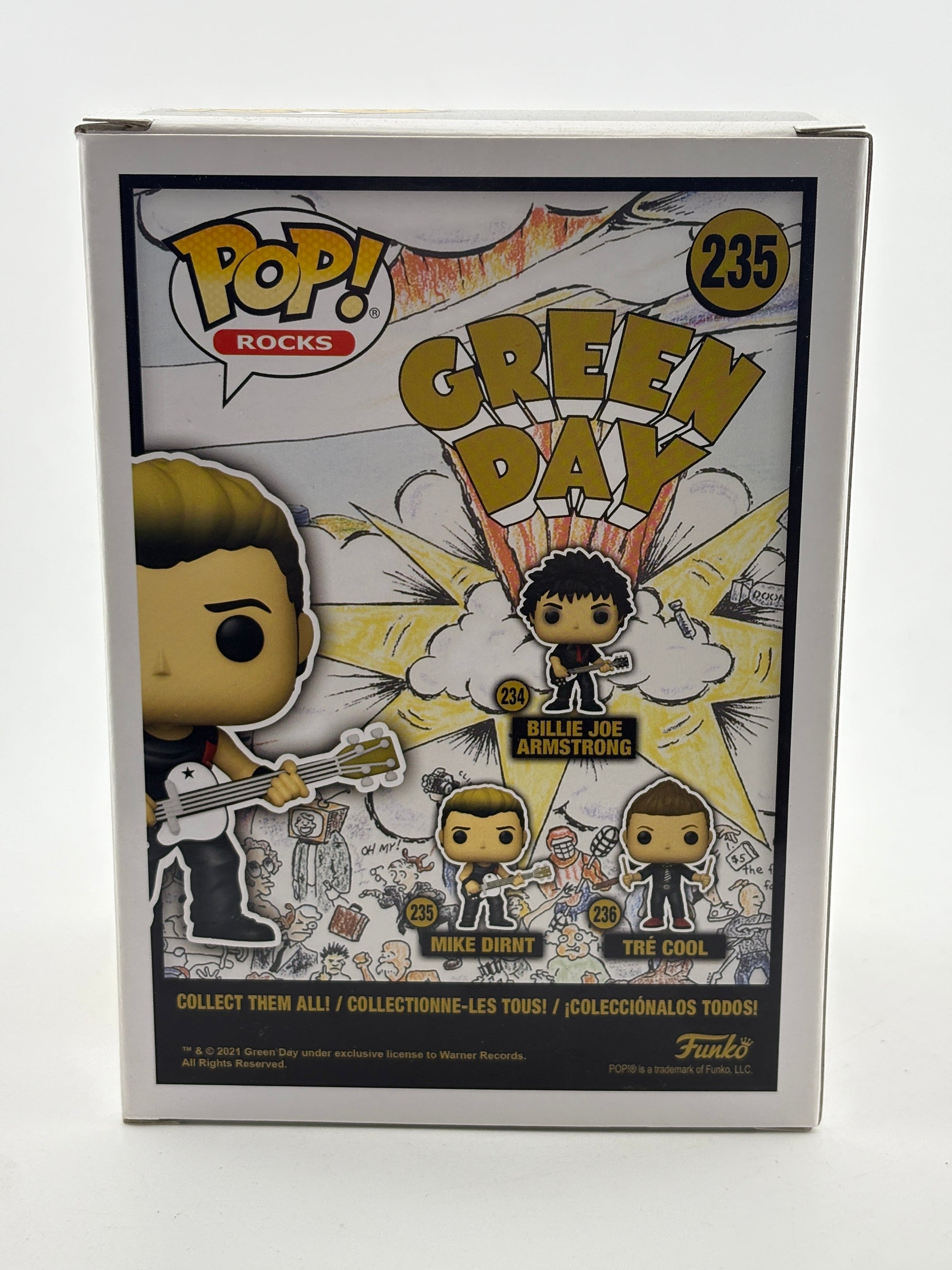 Funko POP! Rocks Green Day #235 Mike Dirnt Vinyl Figure FRENLY BRICKS - Open 7 Days