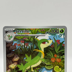 Pokemon TCG Black Bolt - Servine 088/086 Art Rare LP FRENLY BRICKS - Open 7 Days
