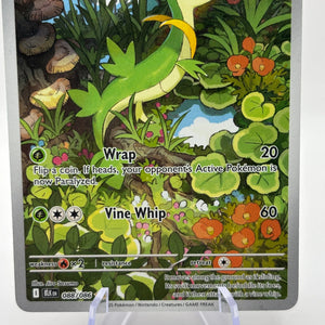 Pokemon TCG Black Bolt - Servine 088/086 Art Rare LP FRENLY BRICKS - Open 7 Days