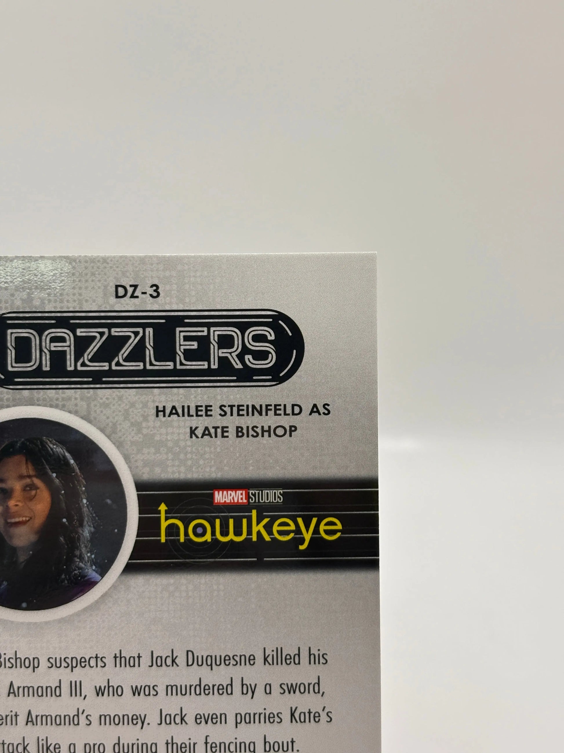2024 Marvel Upper Deck Studio Series 1 DZ-3 Dazzlers Hailee Steinfeld Pink FRENLY BRICKS - Open 7 Days
