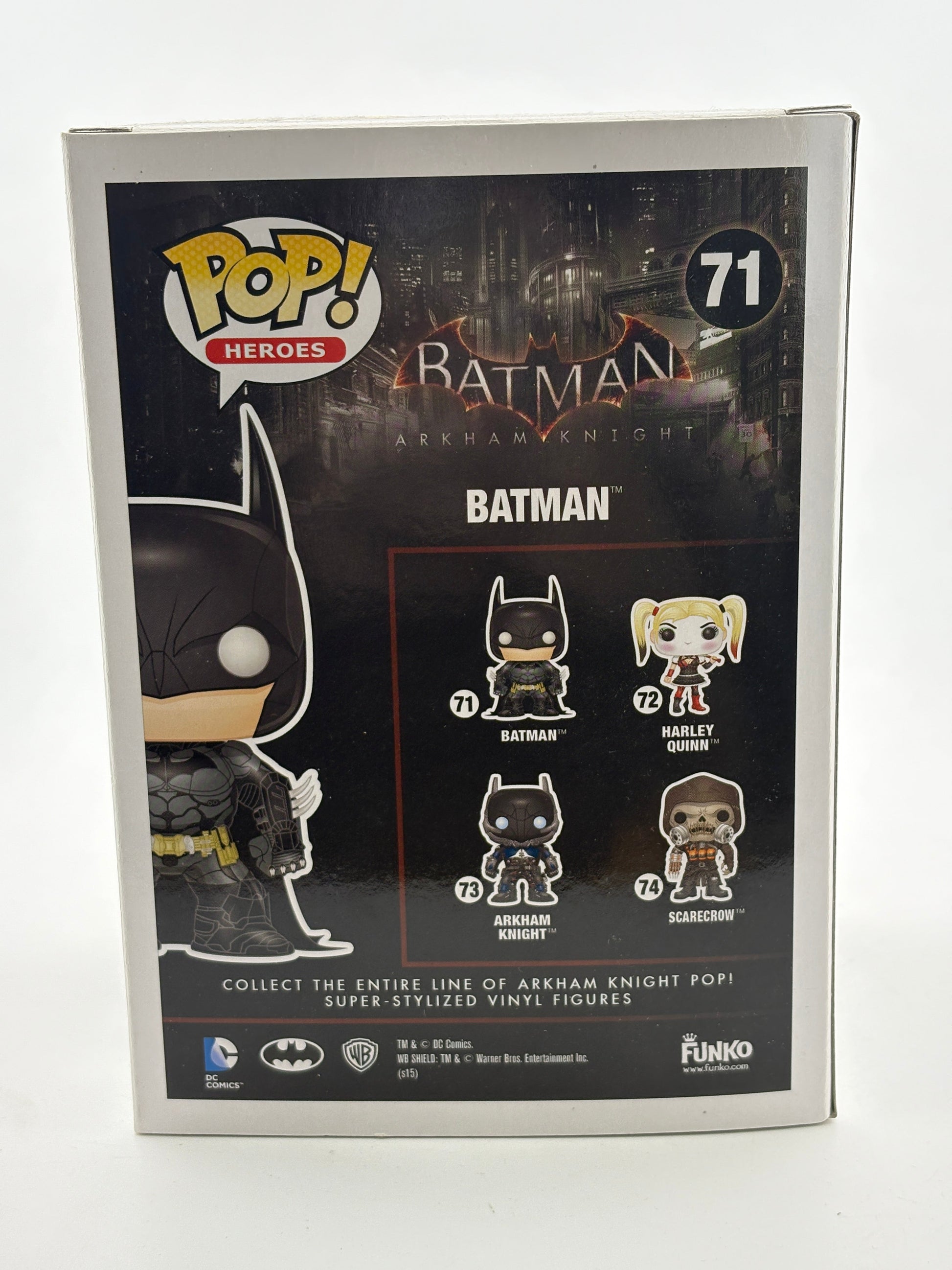 Funko POP! Heroes Batman Arkham Knight #71 Batman Vinyl Figure FRENLY BRICKS - Open 7 Days