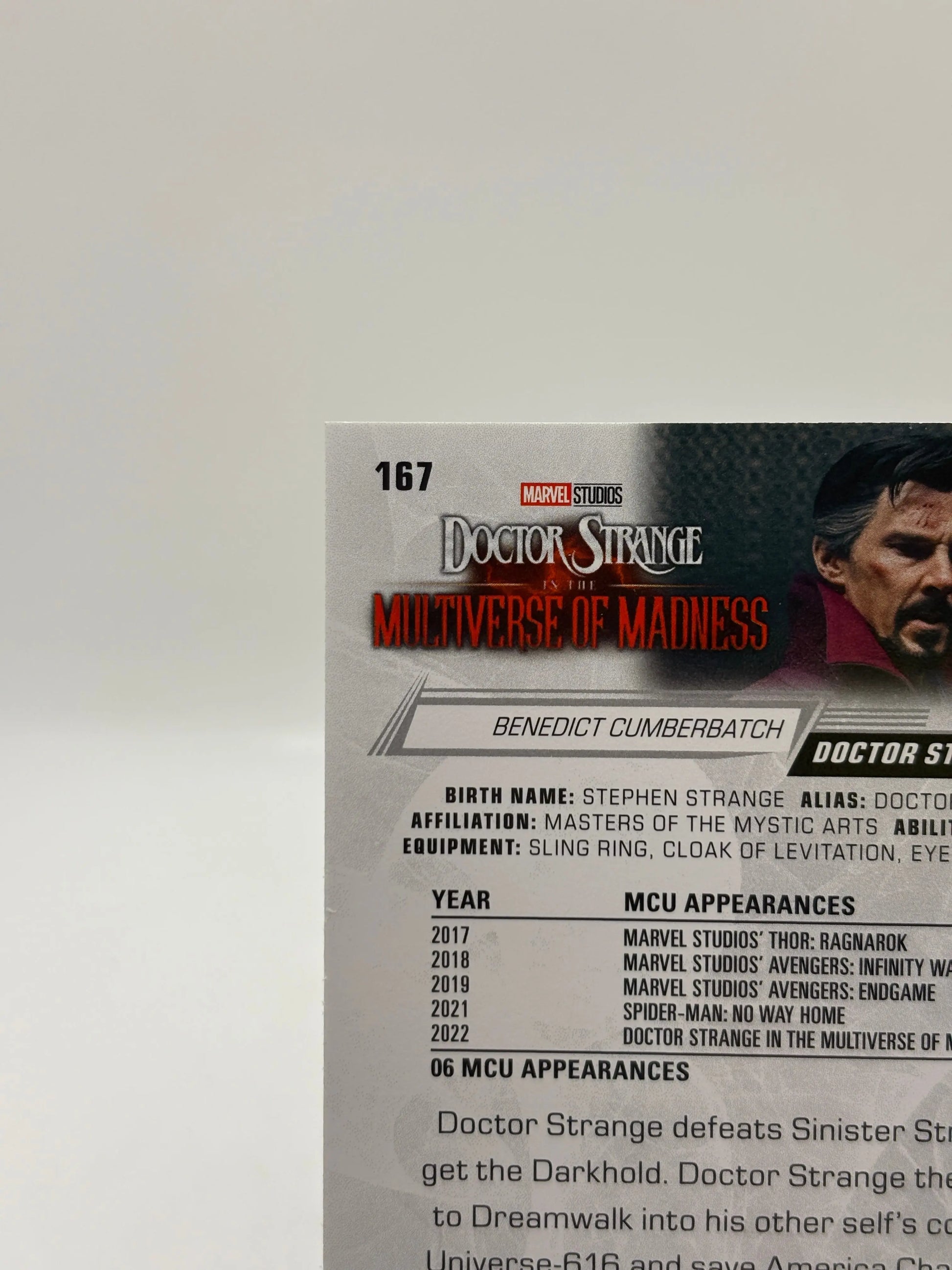 2024 Upper Deck Marvel Studios Series 2 Benedict Cumberbatch Doctor Strange /100 FRENLY BRICKS - Open 7 Days