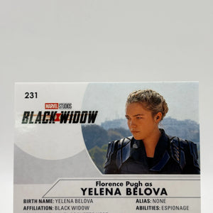 2024 Upper Deck Marvel Studios Series 2 Florence Pugh Yelena Belova Outburst Silver FRENLY BRICKS - Open 7 Days