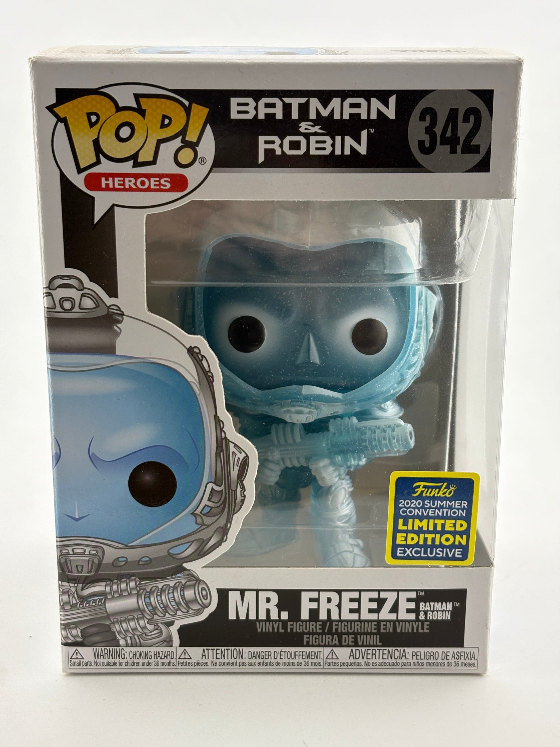 Funko POP! Heroes Batman & Robon #342 Mr. Freeze 2020 Summer Limited FRENLY BRICKS - Open 7 Days