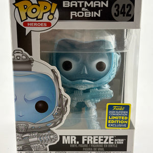 Funko POP! Heroes Batman & Robon #342 Mr. Freeze 2020 Summer Limited FRENLY BRICKS - Open 7 Days