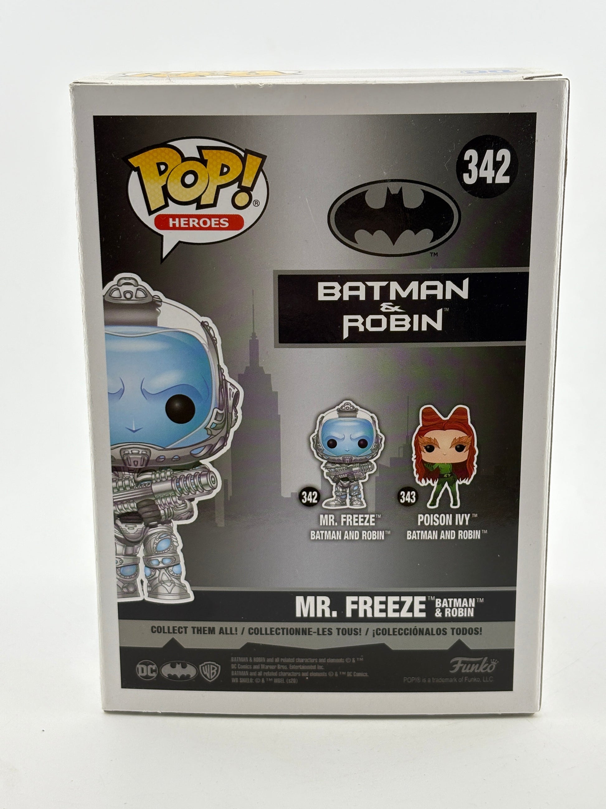 Funko POP! Heroes Batman & Robon #342 Mr. Freeze 2020 Summer Limited FRENLY BRICKS - Open 7 Days