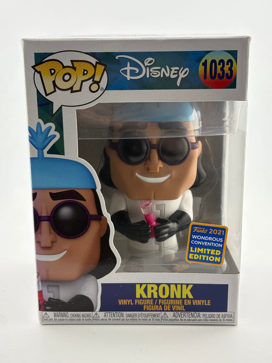 Funko POP! Disney #1033 Kronk 2021 Wondrous Convention Limited Edition FRENLY BRICKS - Open 7 Days